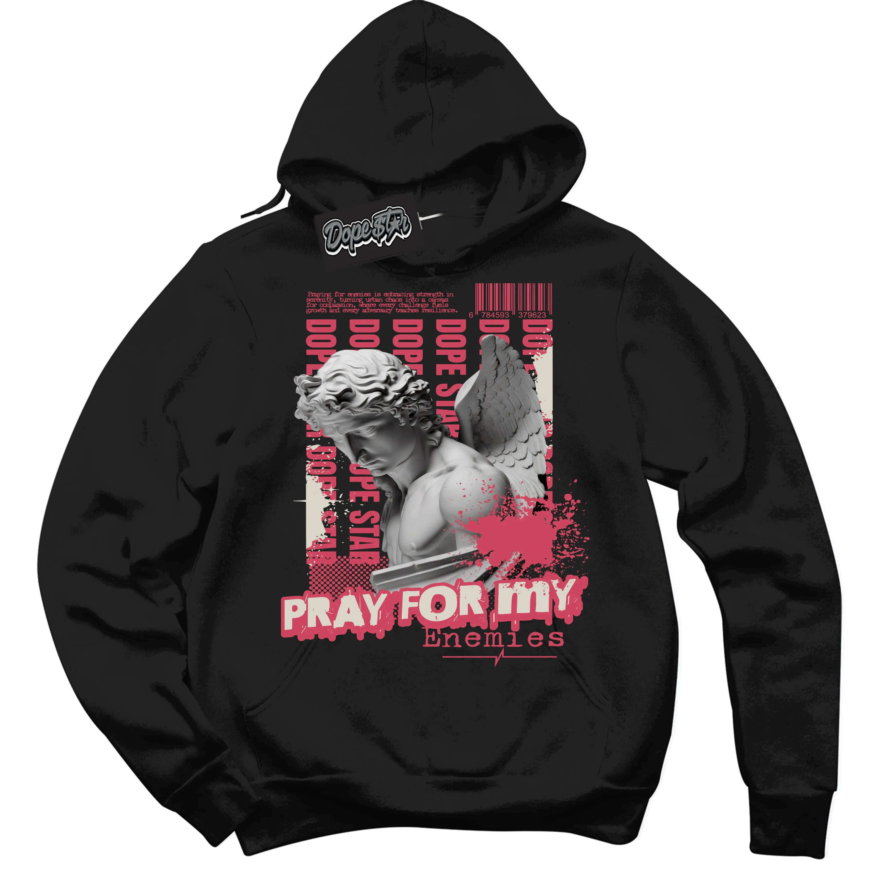 Next Nature Aster Pink Dunk Sneaker Hoodie Pray Enemies Graphic