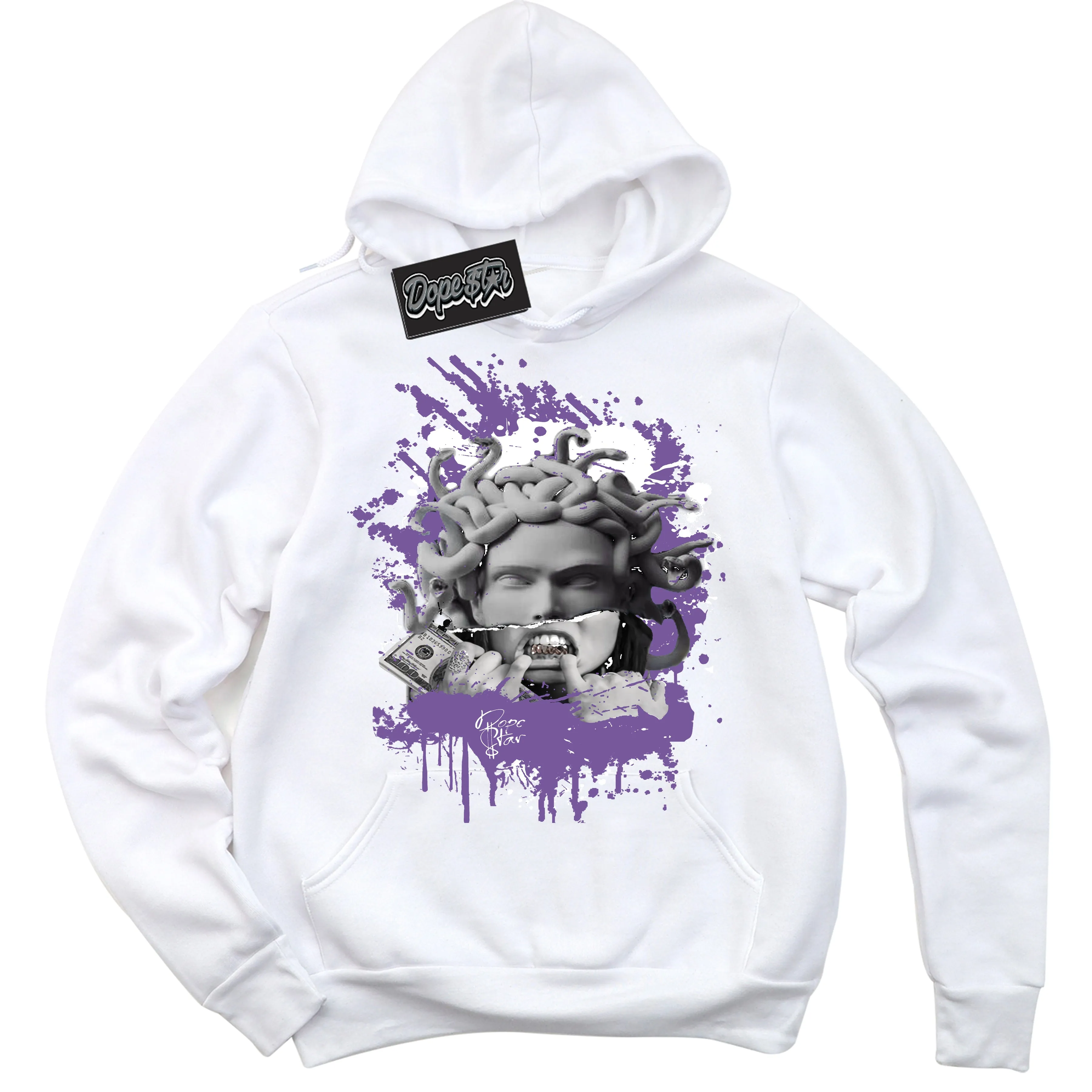 Next Nature Black Raspberry Sneaker Hoodie Medusa Graphic