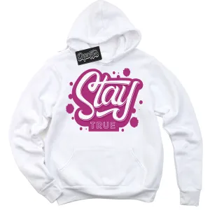 Next Nature Hot Fuchsia Dunk Sneaker Hoodie Stay True Graphic