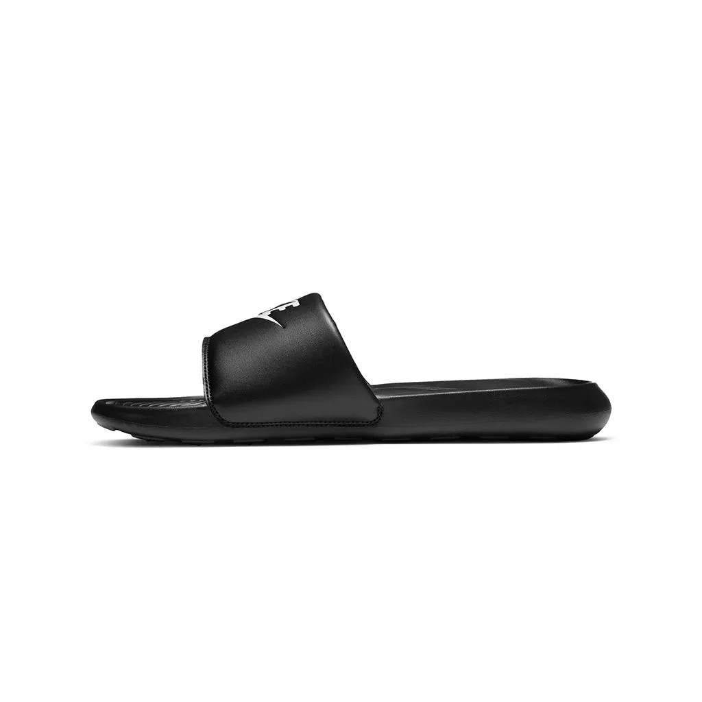 Nike | Victori One Mens Slides. Black/White-Black