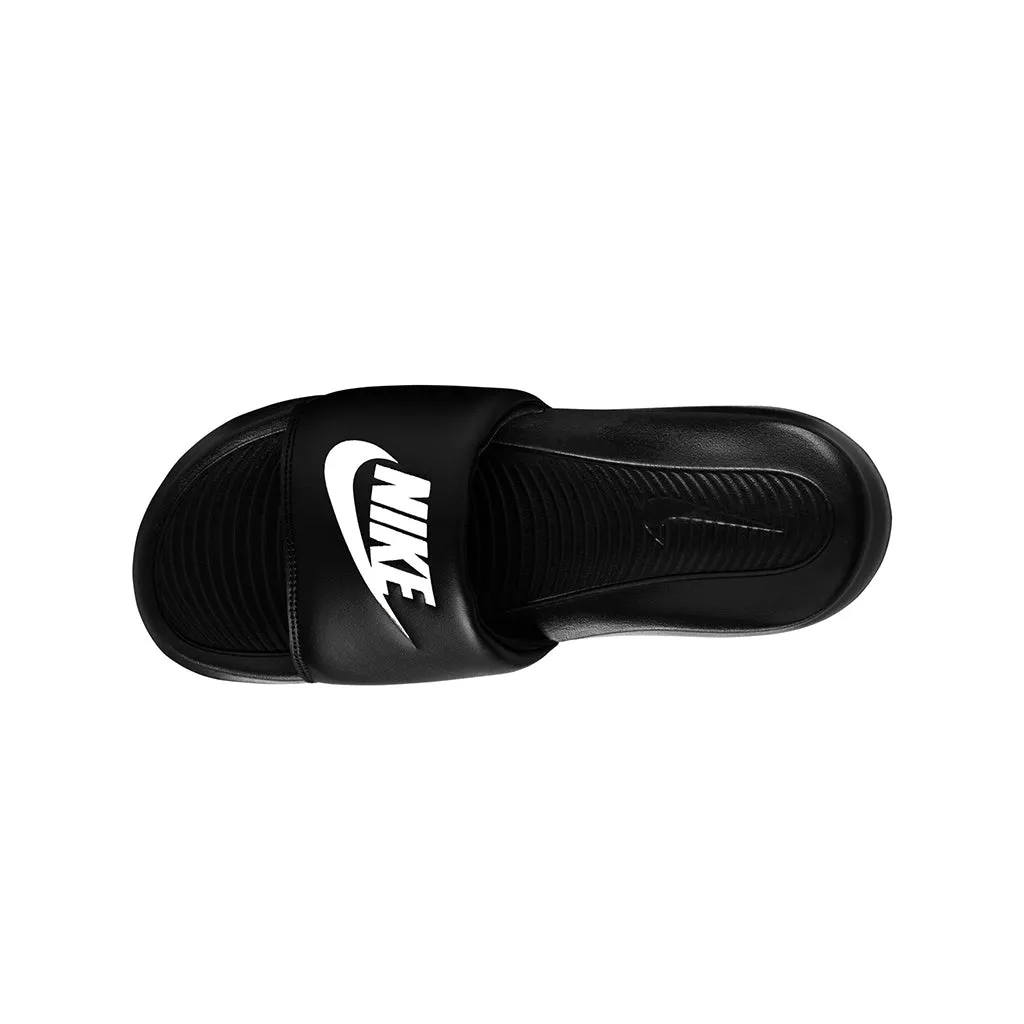 Nike | Victori One Mens Slides. Black/White-Black