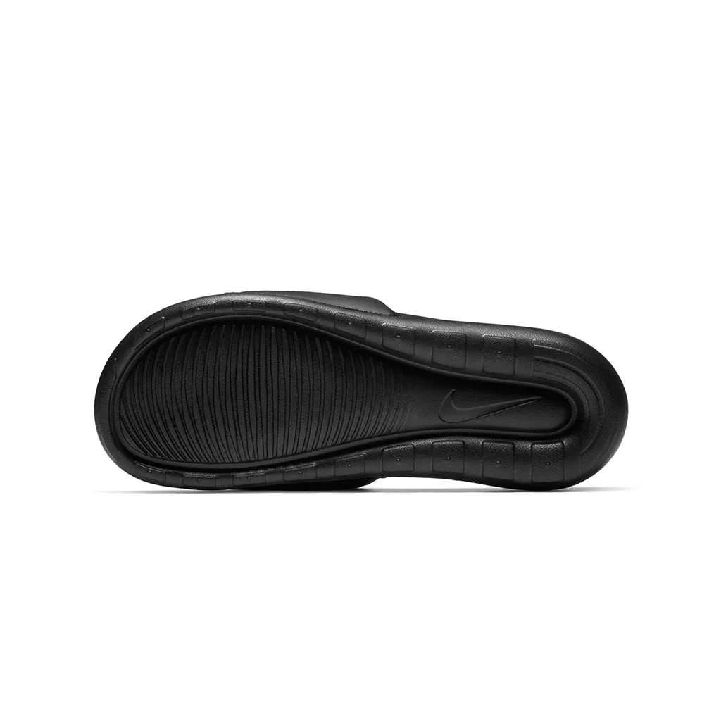 Nike | Victori One Mens Slides. Black/White-Black