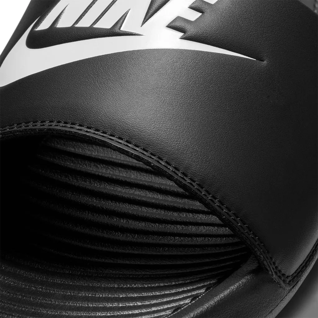 Nike | Victori One Mens Slides. Black/White-Black