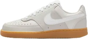Nike Women's Court Vision Low Sneaker, Light Bone/White/Phantom/Gum Yellow, 6