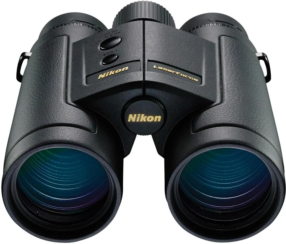 Nikon 16212B LaserForce 10x42 Rangefinder Binoculars (Renewed)