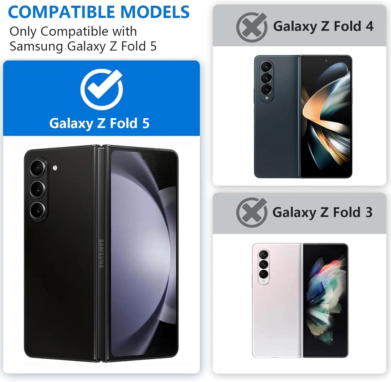 Nillkin Upgraded Case for Samsung Galaxy Z Fold 5 with S Pen Holder & Bump Texture Design [Creative Hinge Protection][Hidden Kickstand] Protective Phone Case - Black