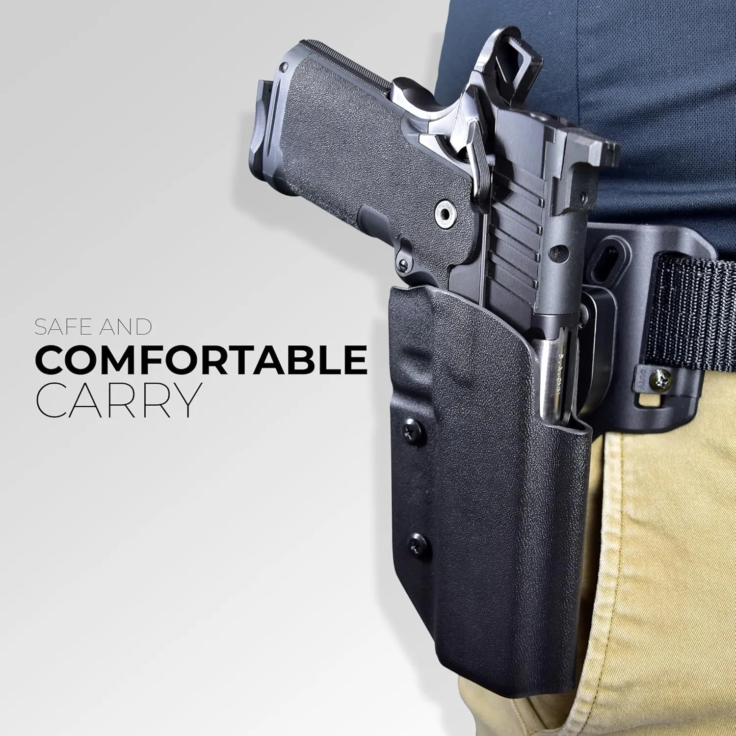 OWB Quick Release Belt Loop Holster fits Shadow Systems MR920 Combat