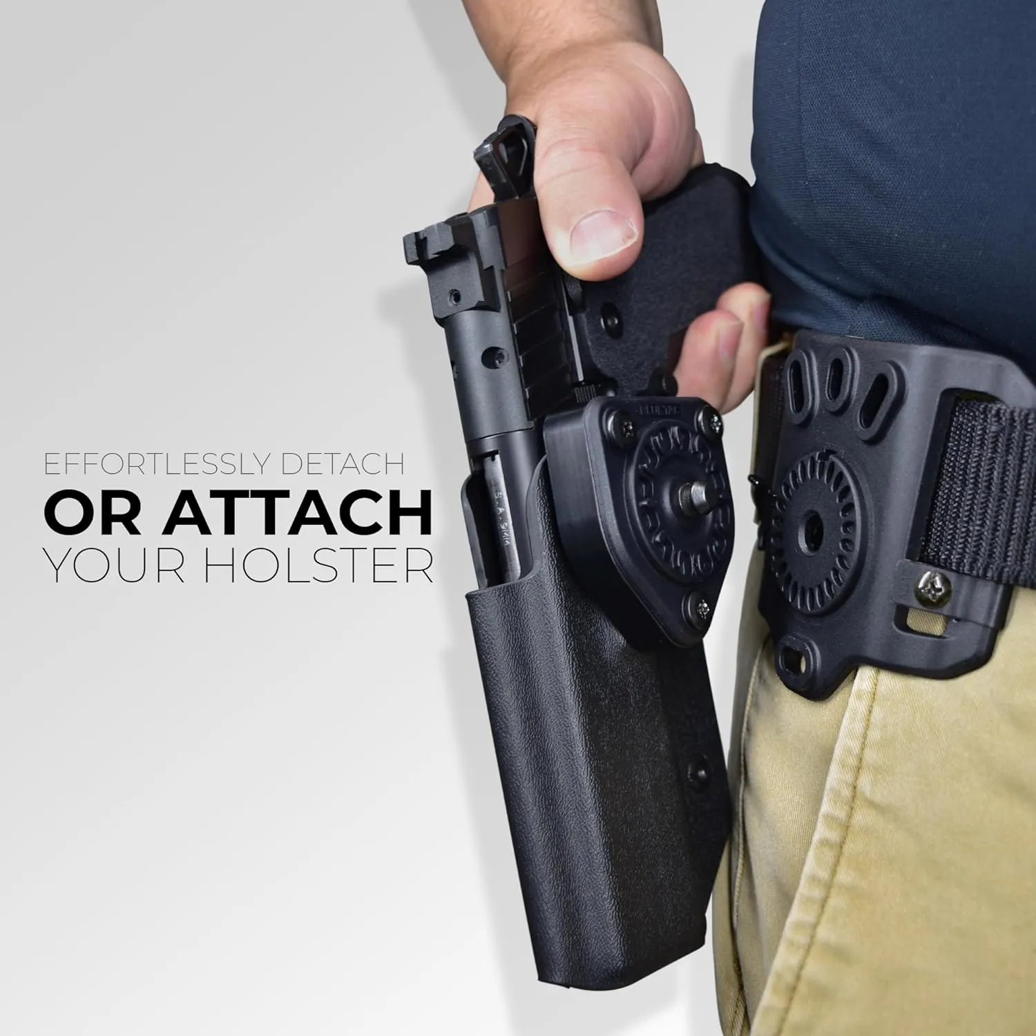 OWB Quick Release Belt Loop Holster fits Shadow Systems MR920 Combat