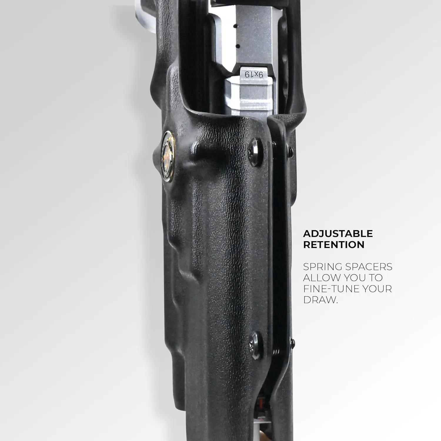 OWB Quick Release Paddle Holster fits Springfield Armory Prodigy 5'' w/TLR-1 HL