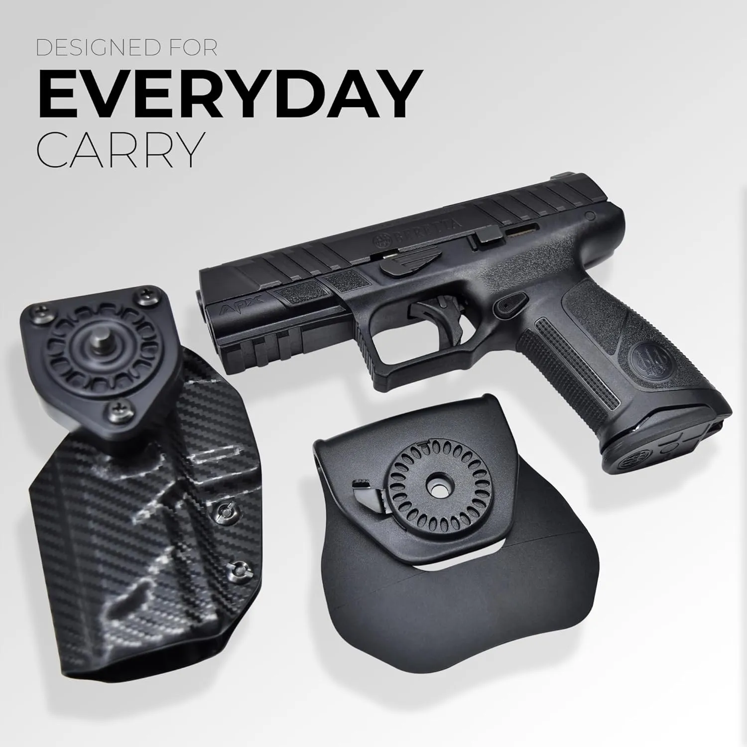 OWB Quick Release Paddle Holster fits Springfield Armory Prodigy 5'' w/TLR-1 HL
