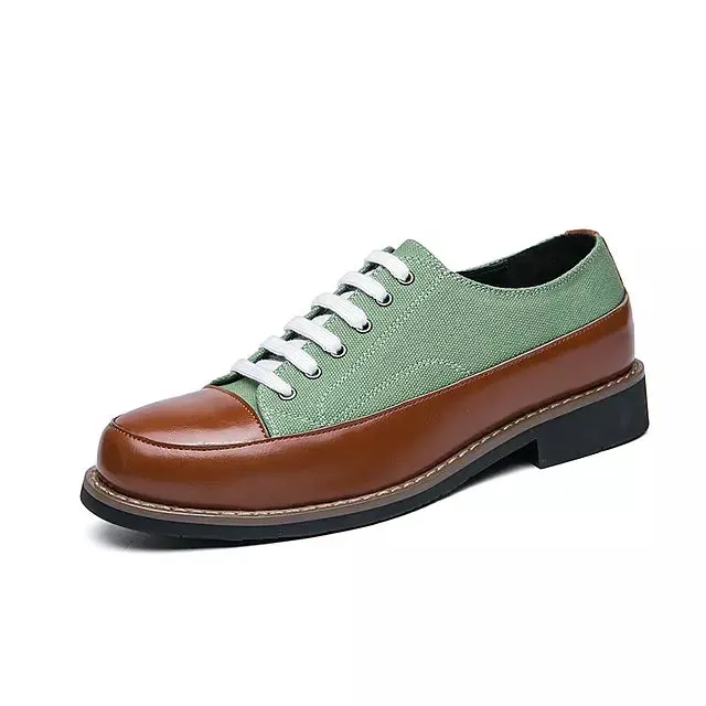 Oxford Shoes Young Male Heel Platform Shoes
