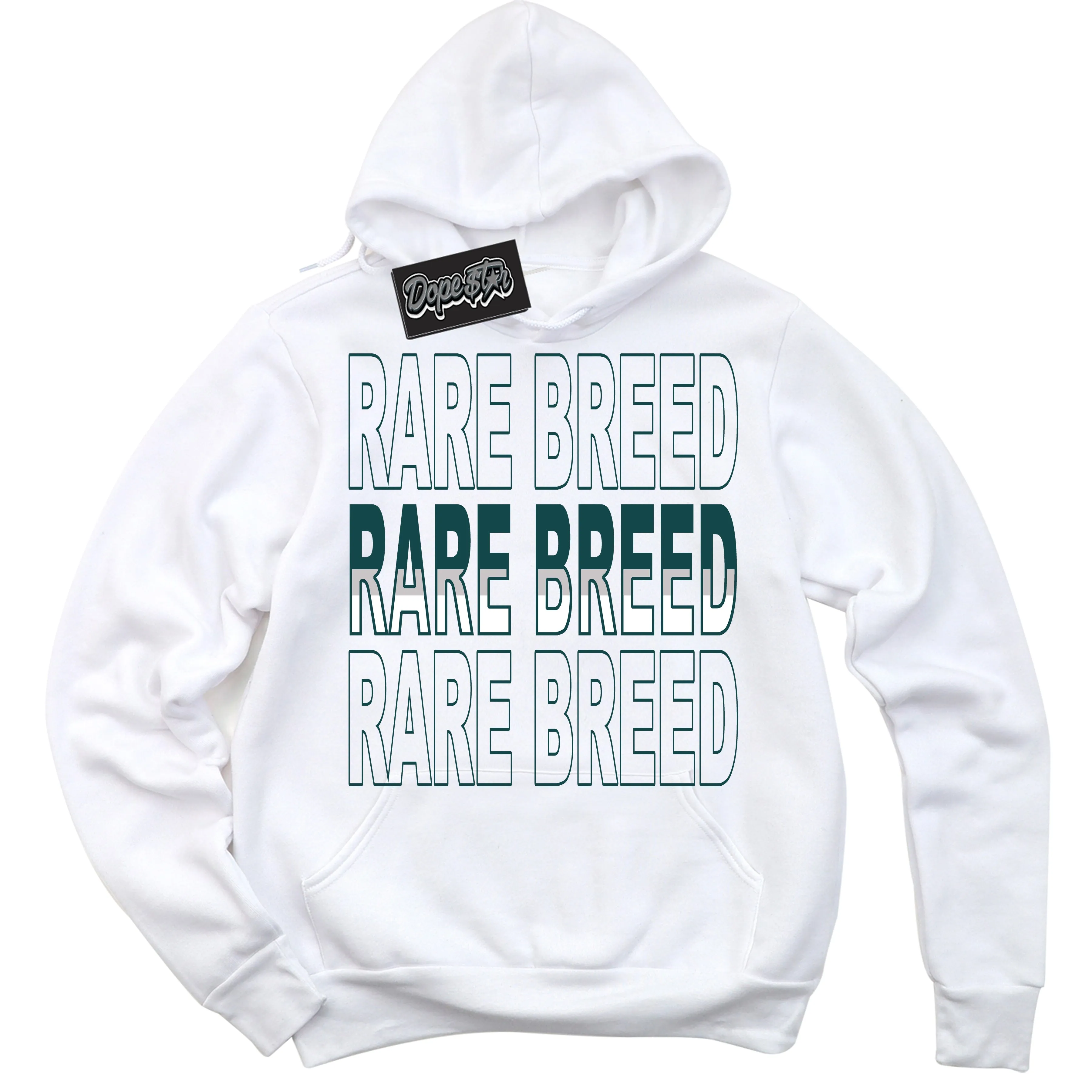 Oxidized Green 1s Sneaker Hoodie Rare Breed Graphic