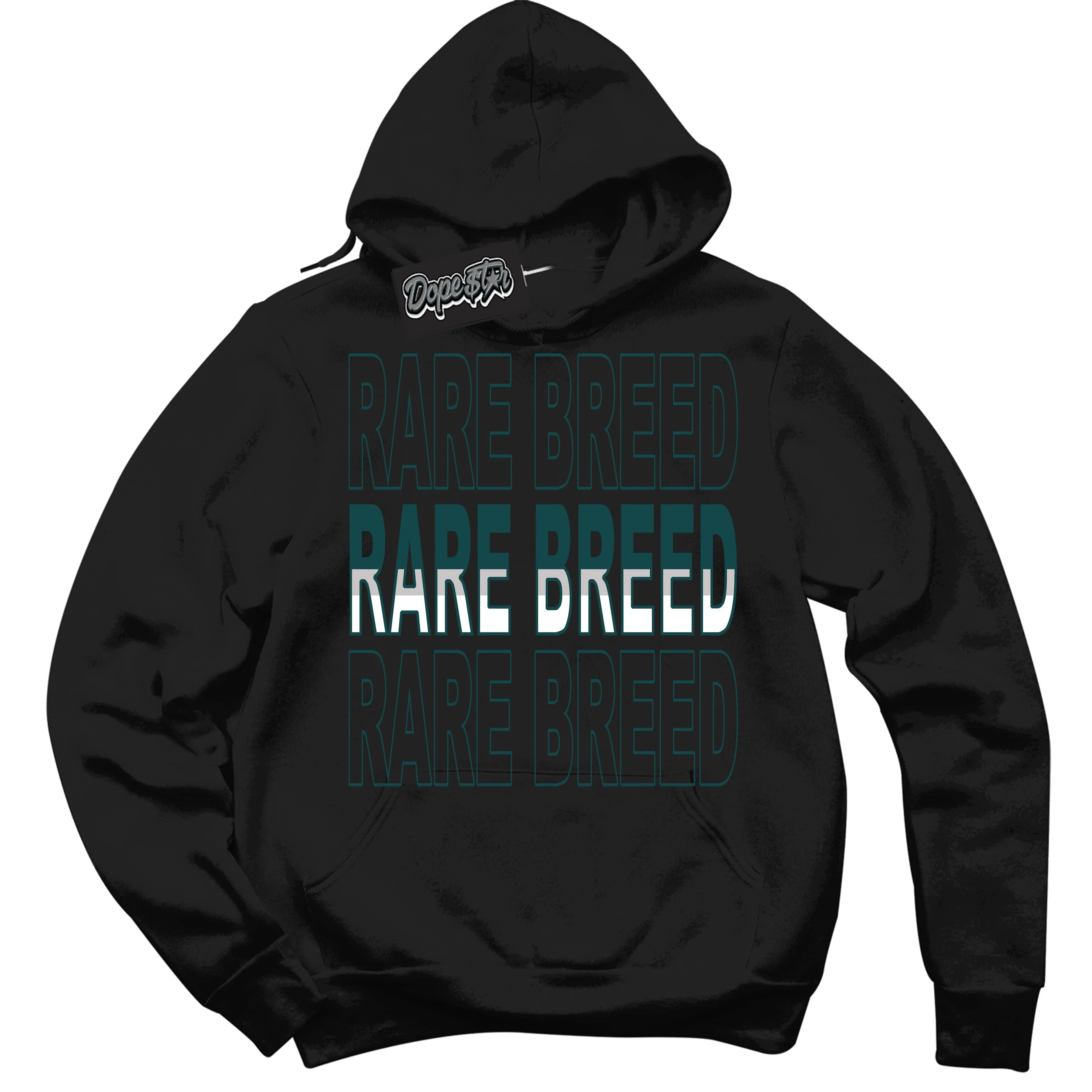 Oxidized Green 1s Sneaker Hoodie Rare Breed Graphic