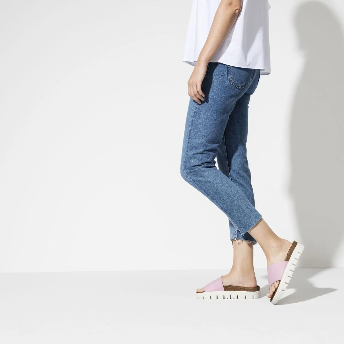 Papillio Cora Birko-Flor Chunky Rose Sandals