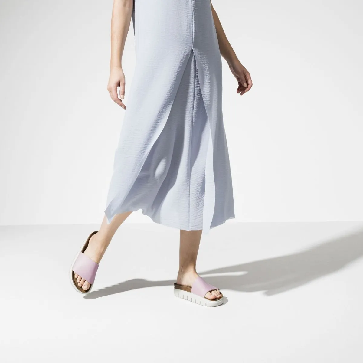Papillio Cora Birko-Flor Chunky Rose Sandals