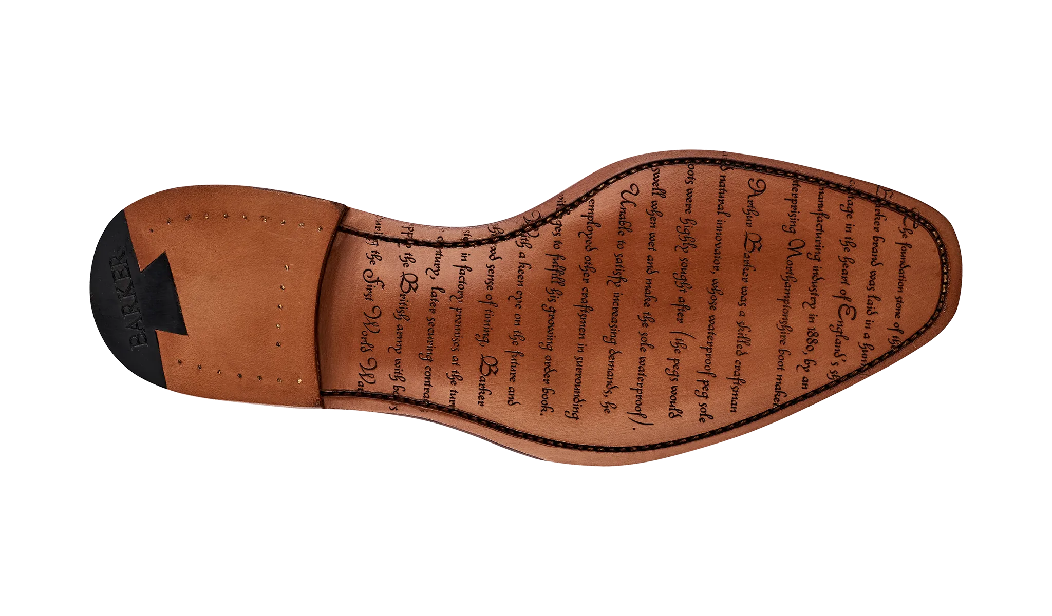 Plymouth - Chestnut Calf Oxford
