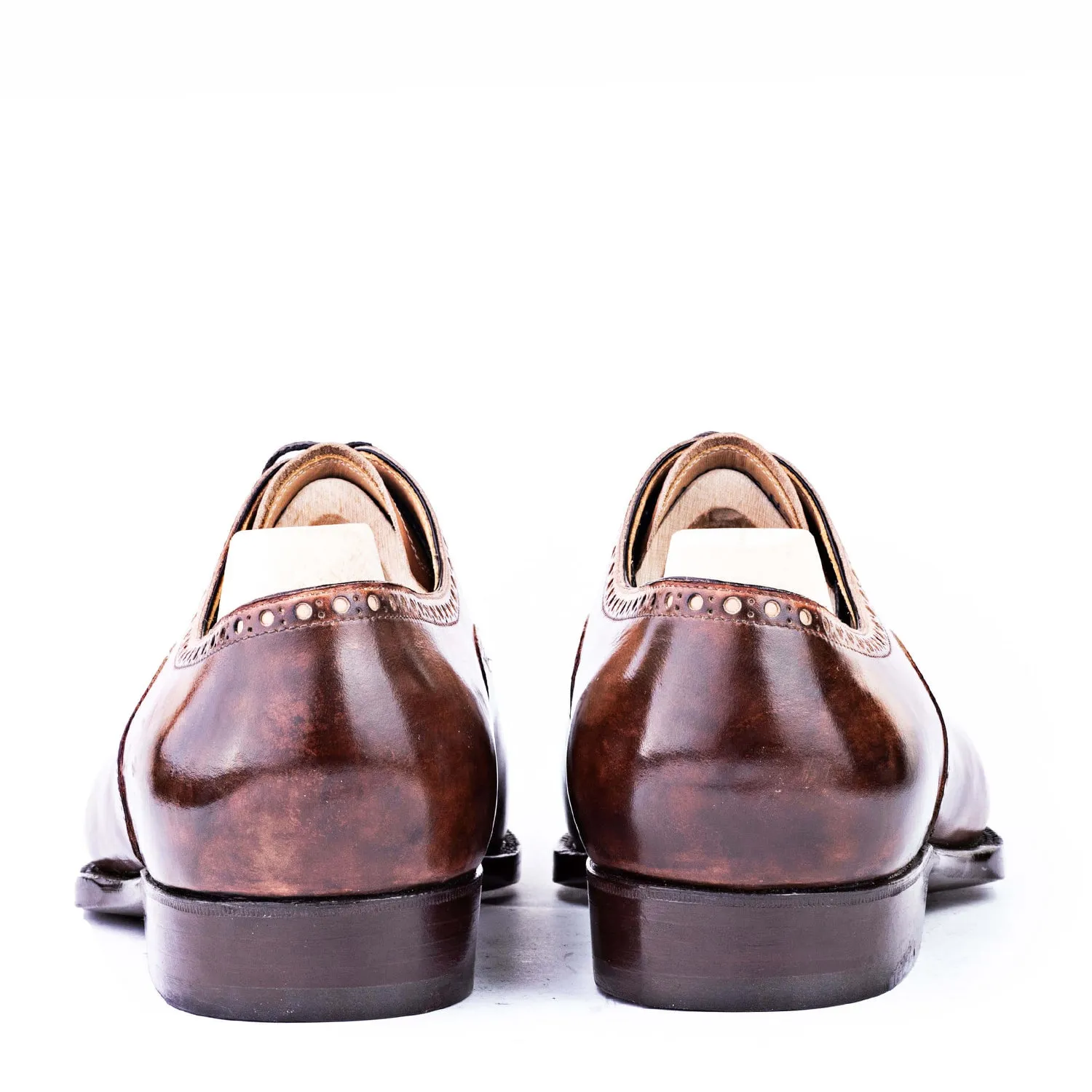 Premium Cap-Toe Leather Formal Oxford Shoes