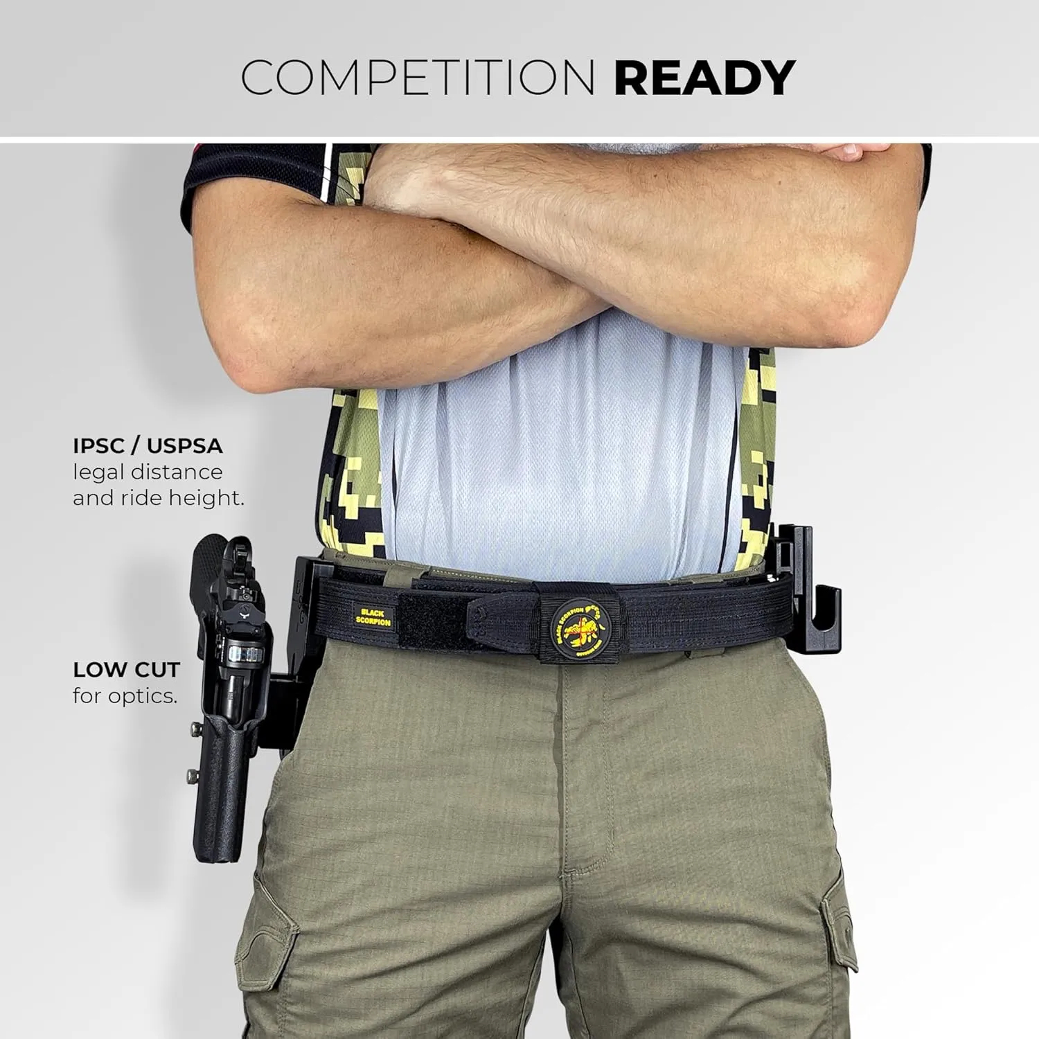 Pro Heavy Duty Competition Holster fits CZ Shadow 2 Compact