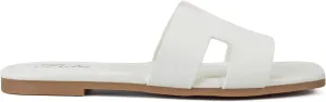 Putu Women's Flat Sandals Summer Sandals Cute Slide Sandals