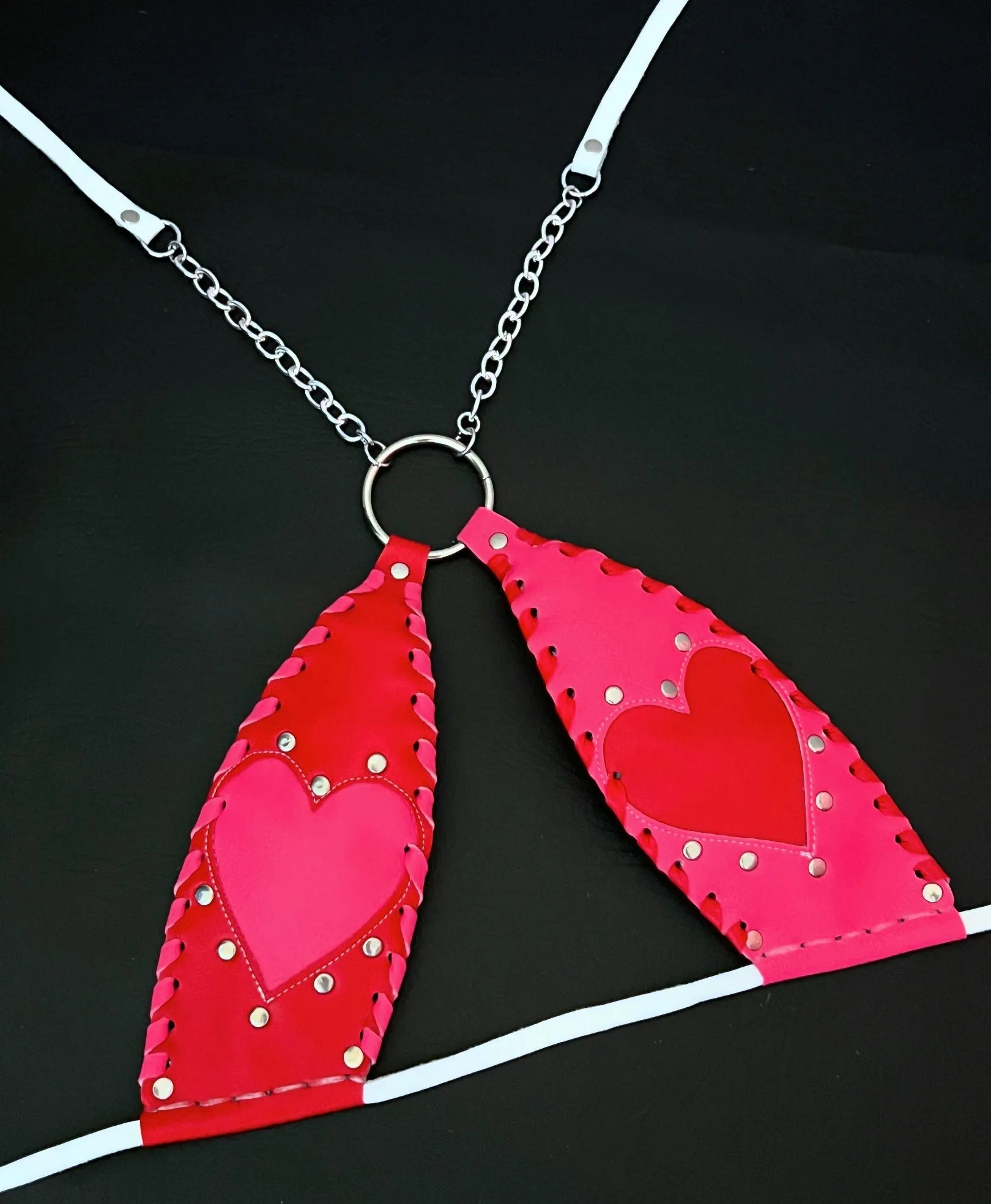 Queen of Hearts cross top