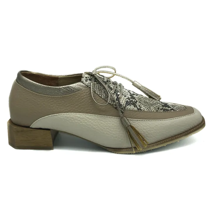 "Úrsula" Leather Oxford Shoes