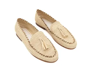 Raffia shoes for Men, raffia moccasins, Raffia loafers for men, Moroccan raffia shoes, Oxfords raffia shoes, Moccasin for men, Palm leaves shoe