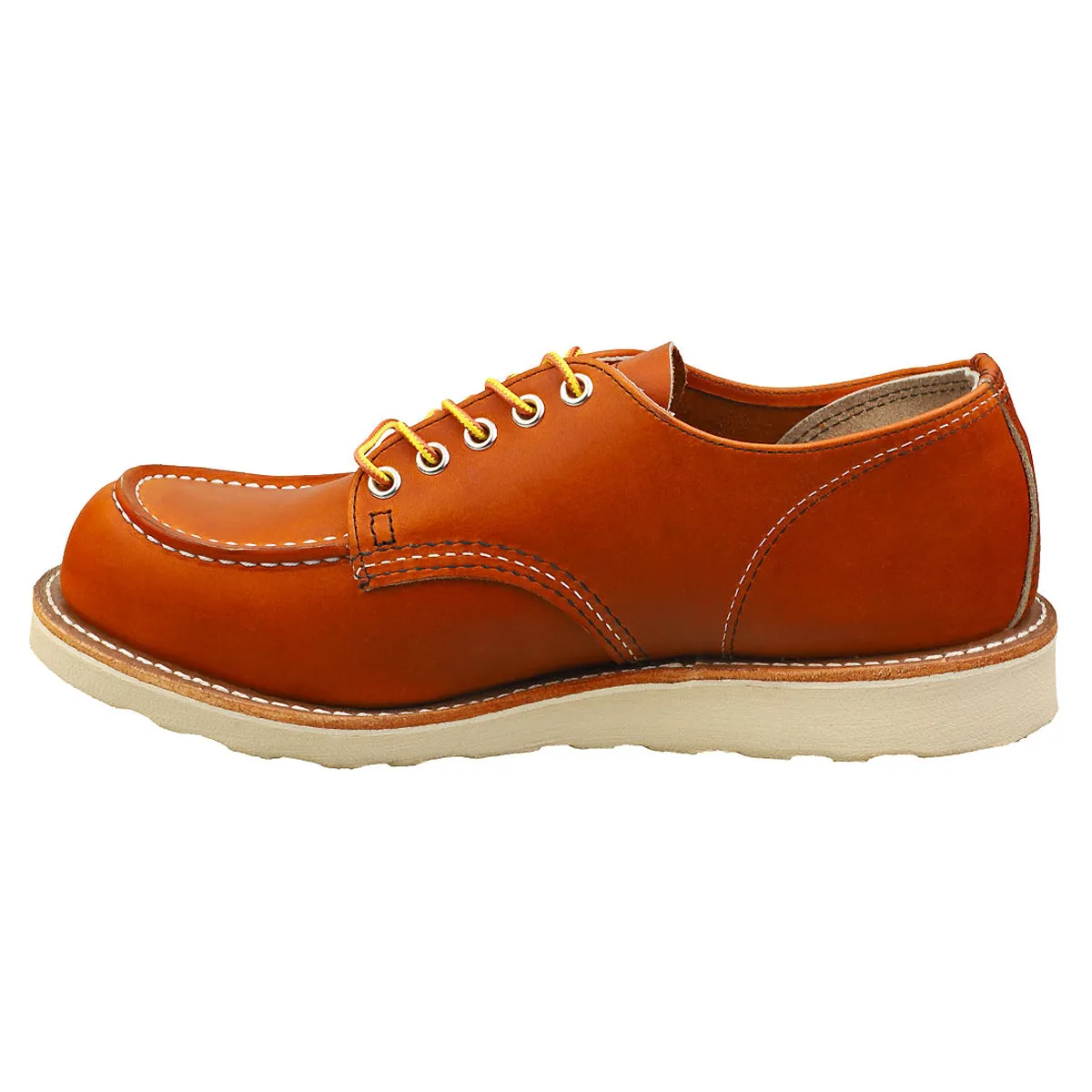 Red Wing Shop Moc Oxford Full Grain Men's Leather Shoes Smart Moccasin