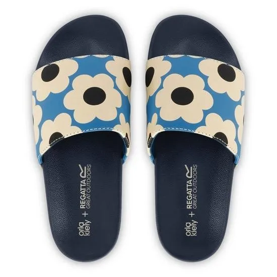 Regatta Orla Kiely Slide - Blue Sixties Daisy
