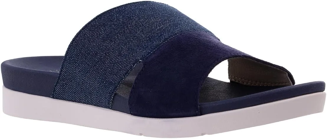 REVITALIGN Women's Dawn Shimmer Slide Sandal