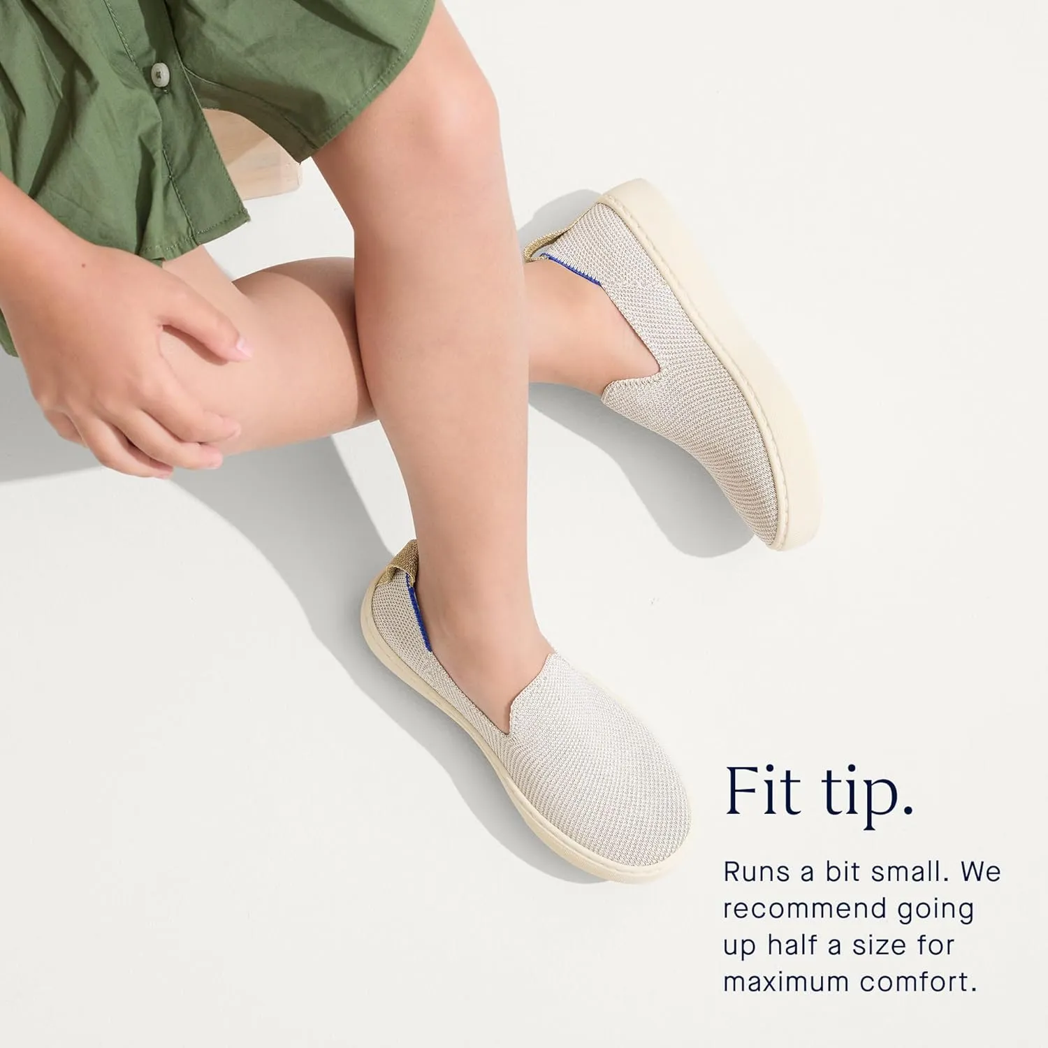 Rothy's The Kids Sneaker, Girls & Boys Slip On Shoes, Made from Recycled Plastic Bottles & Machine Washable