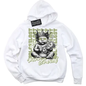Safari Oil Green Dunk Sneaker Hoodie Born Envied Graphic