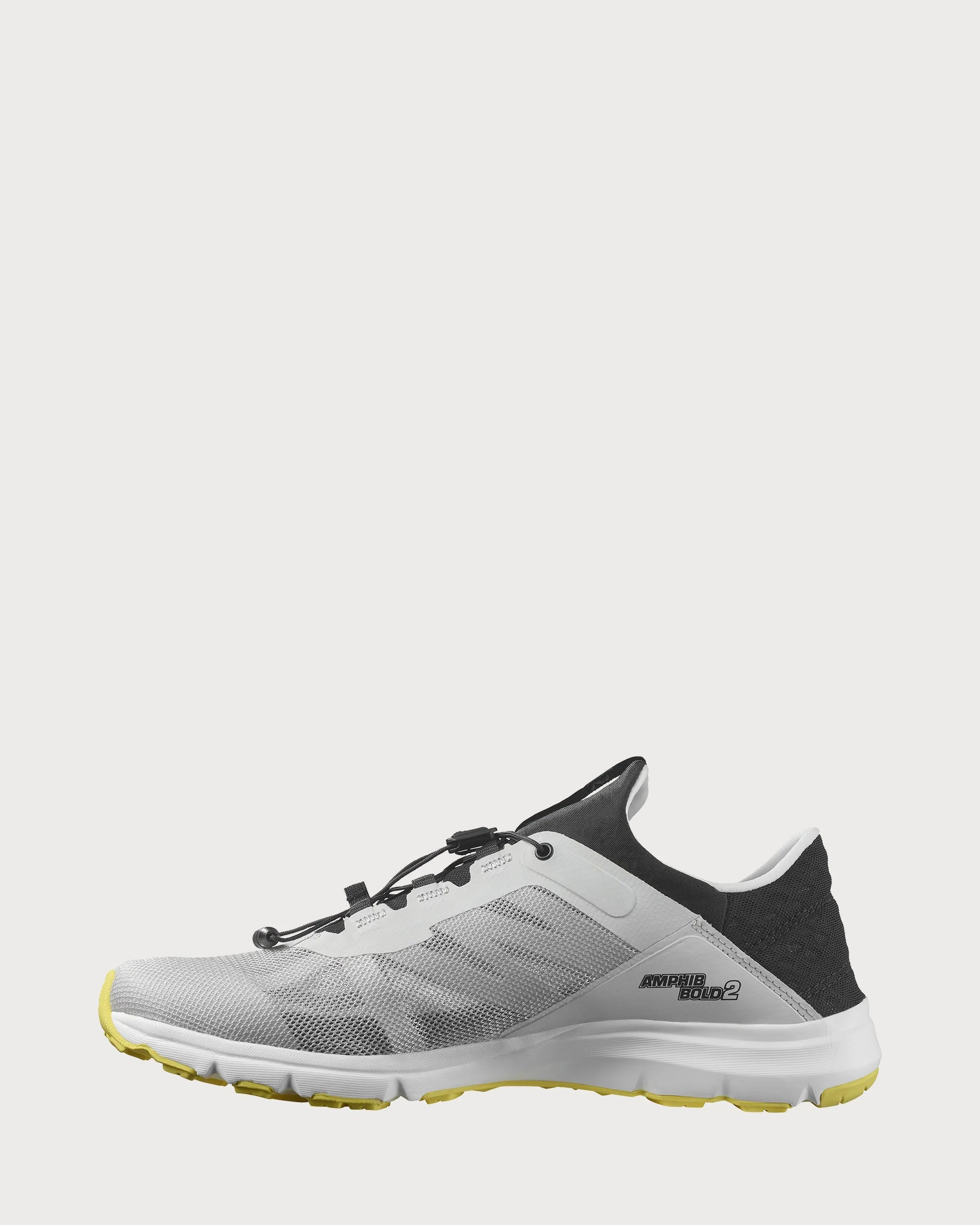 Salomon Amphib Bold 2 Men's Shoes - Lunar Rock/Black/Buttercup