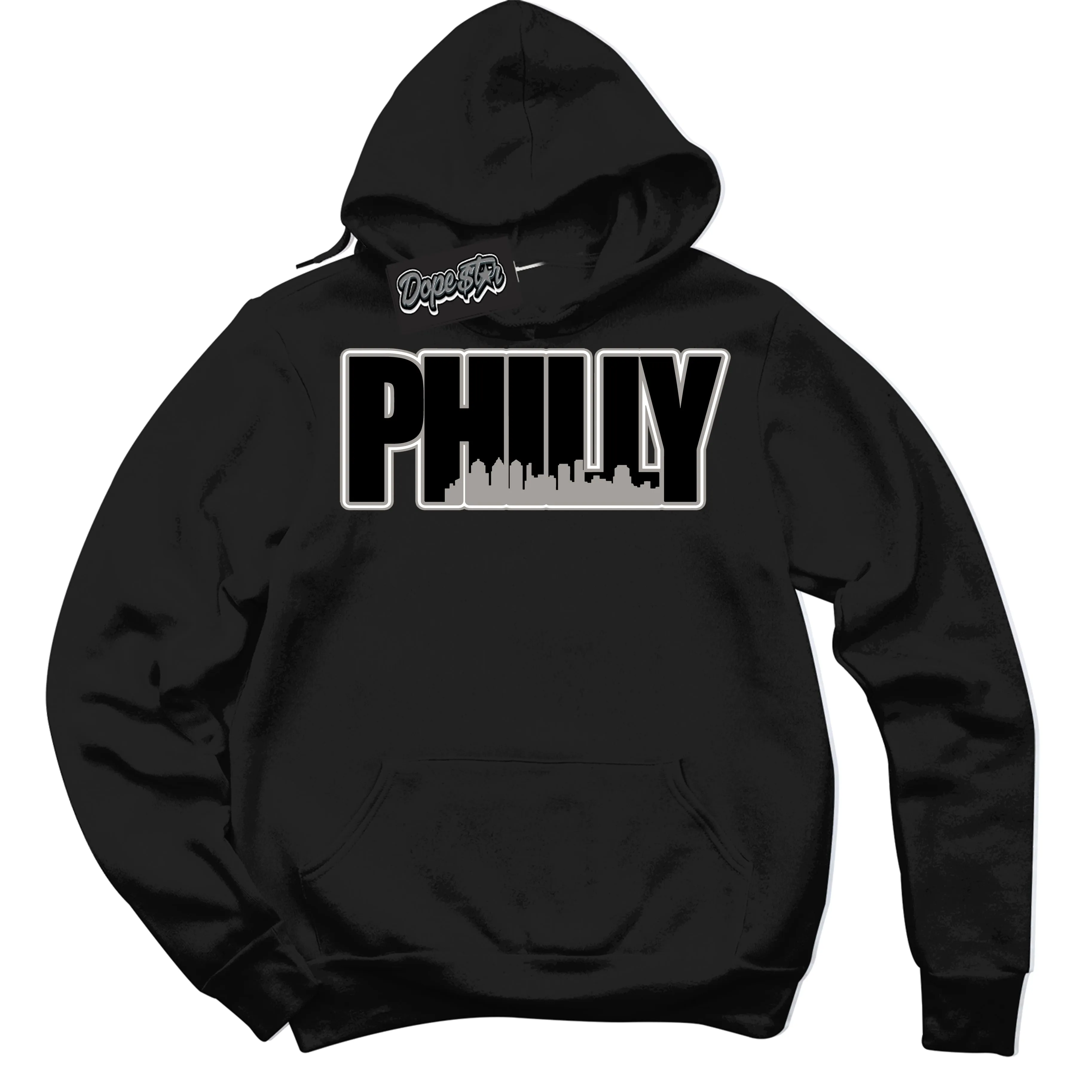 Satin Shadow 1s Sneaker Hoodie Philly Graphic
