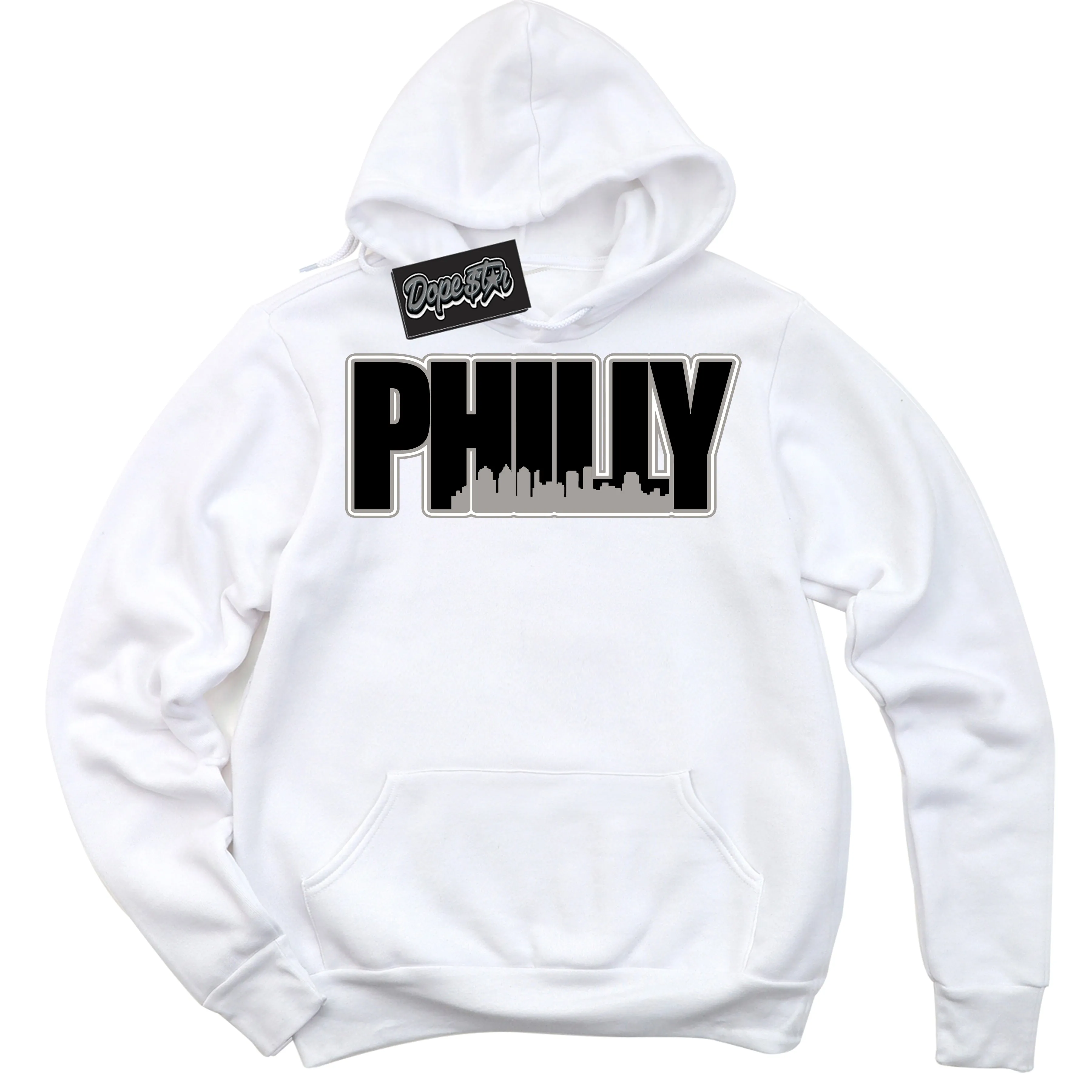 Satin Shadow 1s Sneaker Hoodie Philly Graphic