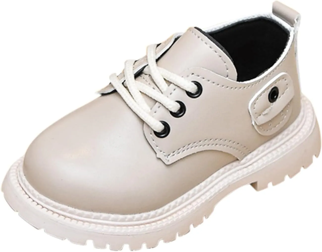 School Shoes for Boys Toddler Little Boy Girls Dress Shoes Oxford Shoes Lace Up British Style Casual Leather Shoes