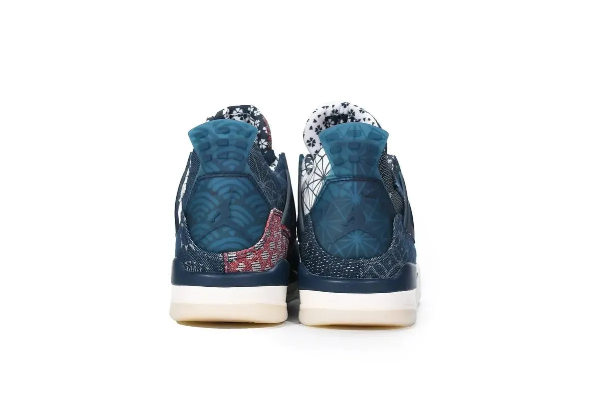 SE 4 Jordan Wide variety Deep Trackable Retro Ocean Air