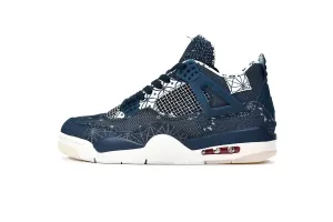 SE 4 Jordan Wide variety Deep Trackable Retro Ocean Air