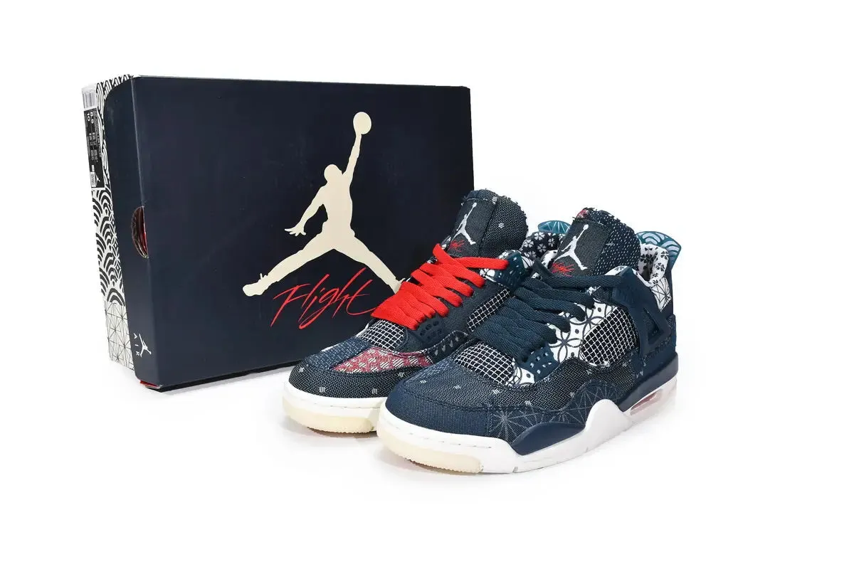 SE 4 Jordan Wide variety Deep Trackable Retro Ocean Air