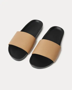 Single Strap Slide - Tan