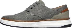 Skechers Ederson Men's Moreno Canvas Oxford Shoe, Beige, 13