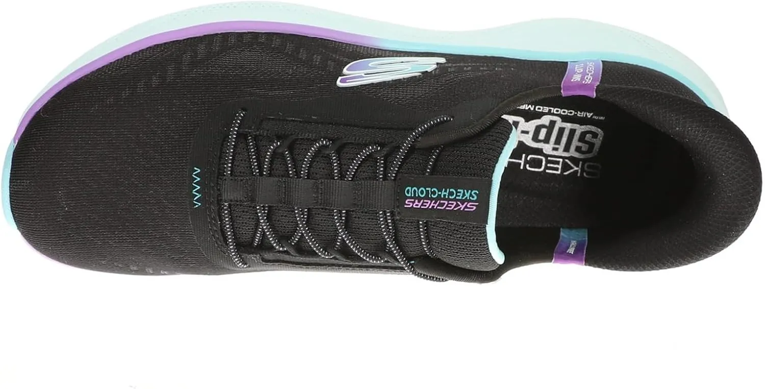 Skechers Women's Skech Cloud Hands Free Slip-ins Sneaker