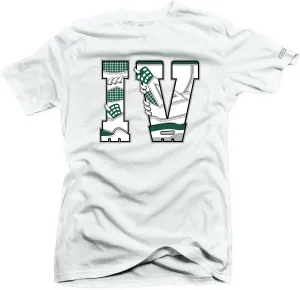 SNELOS Jordan 4 Oxidized Green Tee - Match Sneaker Jersey - Drippy Shirt