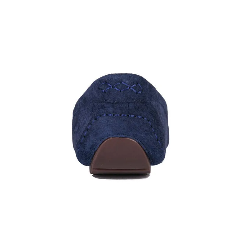 Soft Shoes on Winter Suede Leather Loafers Slip Cost-efficient New Fur Women High-demand Flat Moccasin Sheep