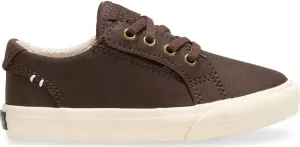 Sperry Striper 2 Lace to Toe Jr Sneaker, Brown, 10.5 W Unisex Little Kid