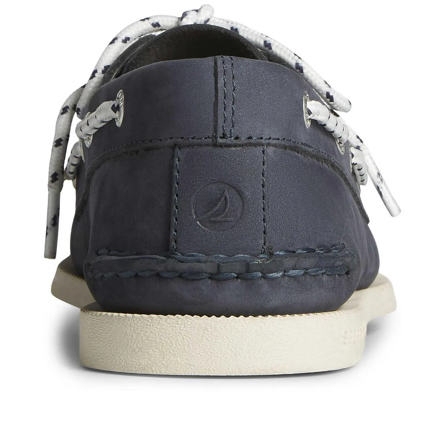 Sperry Topsider A/O 2-Eye Nautical Nubuck Marine Navy Blue STS25721 Casual Shoes
