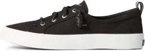 Sperry Women's Crest Vibe Sneaker, Black, 8