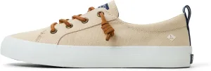 Sperry Women's Crest Vibe Sneaker, Brown, 6.5 Wide