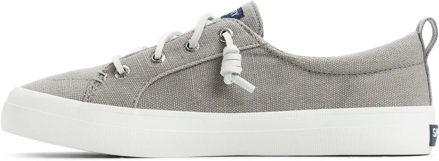 Sperry Women's Crest Vibe Sneaker, Grey, 7