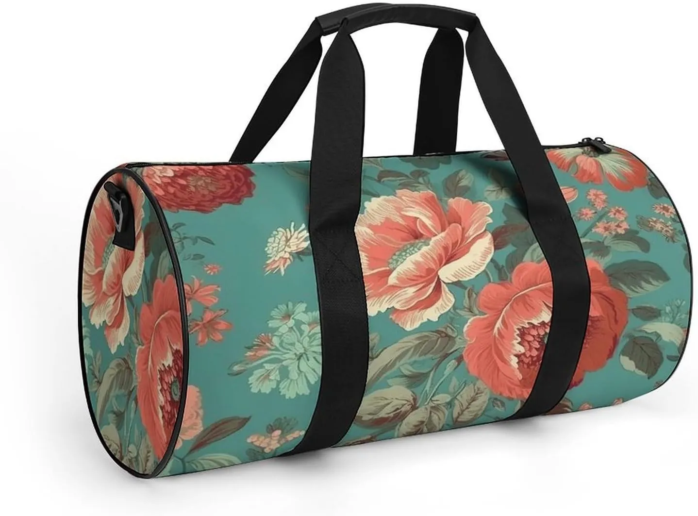 Sports Gym Bag for Women Men Travel Duffel Bag Tote Weekender Bag Pastoral Scenery Pattern Carry on Overnight Bag for Travel Swimming Fitness Workout Sports Duffle Bag