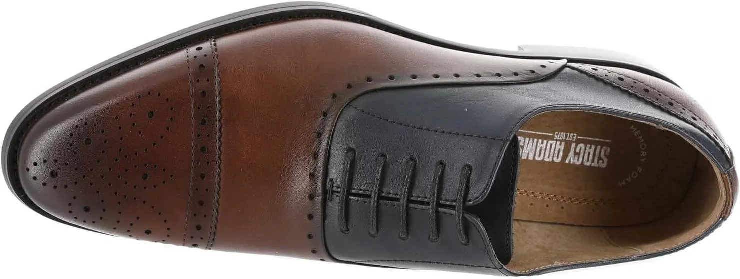 Stacy Adams Men's Reynolds Cap Toe Lace Up Oxford